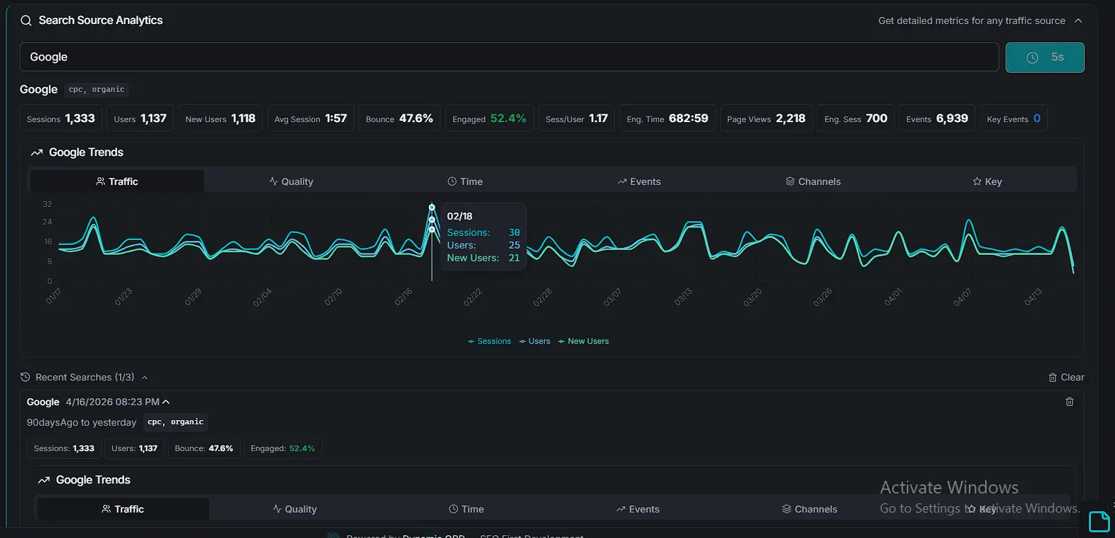 Search Tool Connectivity and Crawler Health Monitor